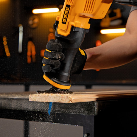 Пила сабельная аккумуляторная CRC-115-0, 18В Li-Ion Denzel