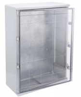 IEK Корпус пласт. ЩМПп 800х600х260мм прозр. дв. УХЛ1, ударопроч. ABS IK10 UV-ст IP65 MKP92-N-806026-