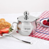 Сахарница нерж.сталь с ложечкой Линда 300г TR-61120 TalleR