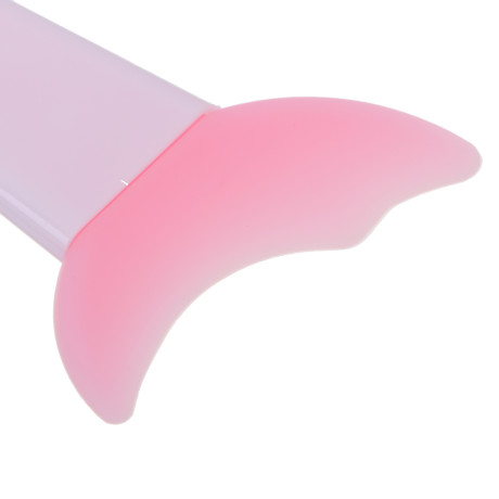 ЮНИLOOK Трафарет для макияжа глаз, ТПР, пластик PP, 6,7х4,8 см, розовый, МП-1