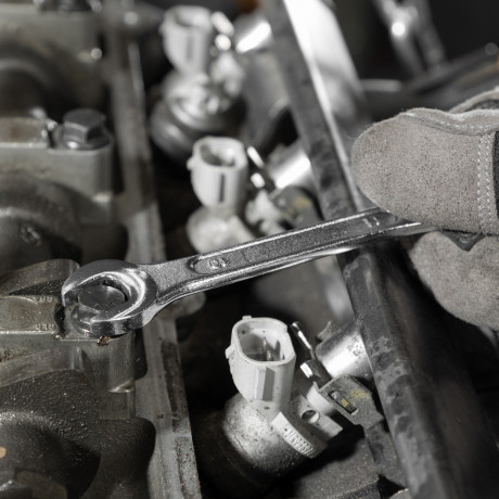 Набор ключей рожковых, 6 х 32 мм, 12 шт., CrV, хромированные Matrix