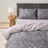 PROVANCE Фрэя Комплект постельного белья евро (4 предмета), бязь, 100% хлопок, серый
