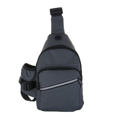 ЮL Сторм Сумка-слинг с карманом для бутылки, 100% полиэстер, 29х16х9см, 3 цвета, КЖС24-18