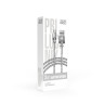 PRILUCHNIY Кабель для зарядки Metall Type-C, 1м, 3A, QC 3.0, металл