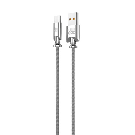 PRILUCHNIY Кабель для зарядки Metall Type-C, 1м, 3A, QC 3.0, металл