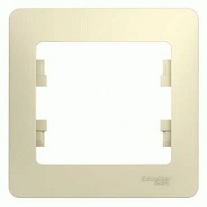 Systeme Electric GLOSSA рамка СУ 1 мест. беж. GSL000201 (45!)