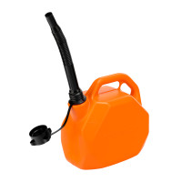 Канистра для ГСМ, пластиковая, со скошенными углами, 5 литров Stels