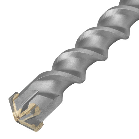 Бур по бетону, 40 х 1500 мм, SDS MAX c крестовой пластиной Matrix