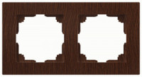 ЭРА Intro Accent рамка СУ 2 мест. венге 6-502-10