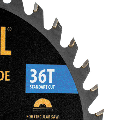 Пильный диск по дереву ф150 х 20 мм, 36 зубов Denzel