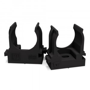 Промрукав крепеж-клипса монтаж. пист. ПМ ЧЕРНАЯ в п/э d20 (100/900 уп/кор) цена за 1 шт PR13.0132