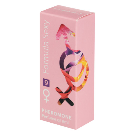 Парфюмерное масло с феромонами Formula Sexy №9, 8 мл