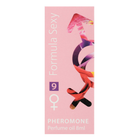 Парфюмерное масло с феромонами Formula Sexy №9, 8 мл