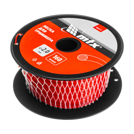 Леска для триммера круглая 2,0 мм х 160 м, на катушке MTX