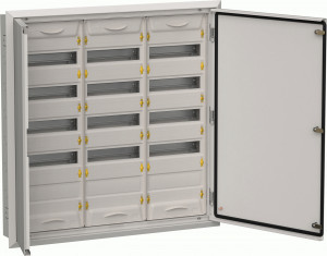 IEK TITAN 5 щит (корпус) метал. ЩРв-180 (3х60) 880х885х130 встраив сер IP54 TI5-50-V-3X060-31-7035