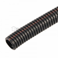 Труба автомобильная гофрированная НЕГОРЮЧАЯ 9,8 мм ПП  50 м разрезная