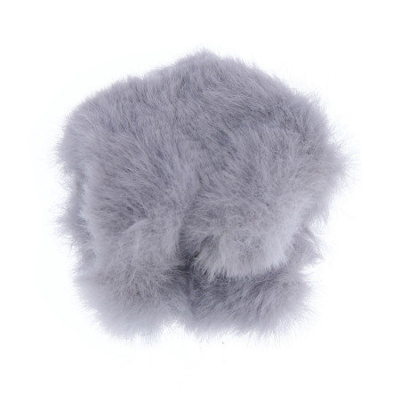 Краб для волос, тм ЮНИLOOK, 4,5см, полистирол, иск. мех, 6 цветов, #8