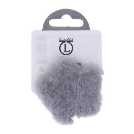 Краб для волос, тм ЮНИLOOK, 4,5см, полистирол, иск. мех, 6 цветов, #8