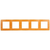 ЭРА 12 рамка СУ 5 мест. ольха, 12-5005-07 2466