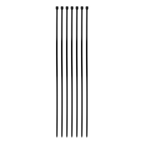 Хомуты, 400 x 4.8 мм, пластиковые, черные, 50 шт Сибртех