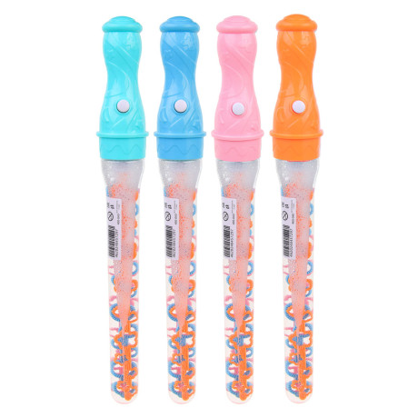 BY Мыльные пузыри гигантские с кнопкой, Русские Супергерои, ABS,160мл, мыл.р-р, 5х38х5см, 4 цвета