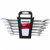 Набор ключей рожковых 8-19 мм 6 предметов Rexant,12-5843