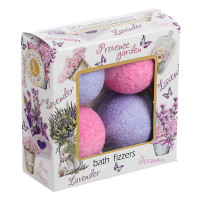 Соль для ванн Прованский сад шипучая ароматизированная, 40гх4шт