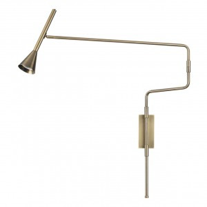 ODEON LIGHT 7032/1W HIGHTECH ODL25 677 Бра бронзов/мет./мет. с выкл. IP20 GU10 LED 1x9W 220V IZZY