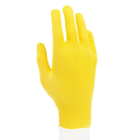 Перчатки Нейлон, 13 класс, цвет лимон, L