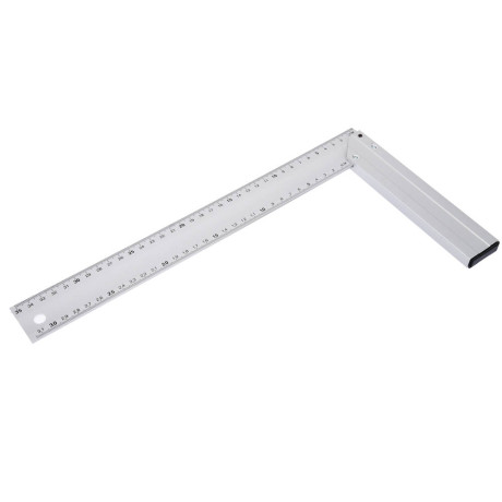 ЕРМАК Угольник столярный алюминиевый 350мм