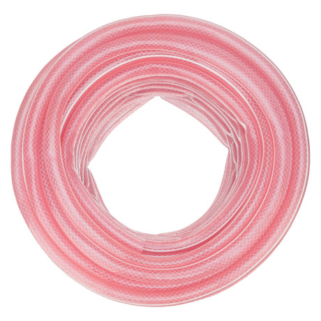 Шланг эластичный 3/4", 50 м, прозрачный розовый Palisad