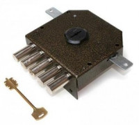 Эльбор 1.06.52.5.1.1 (542 НТ) Гранит б/о Замок накладной тяж (10)