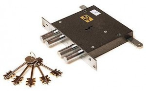 Балашиха ЗВСП-2Т[ЗВ8 141.1.0] б/о  4ригеля d16 Замок врезной тяж (10)