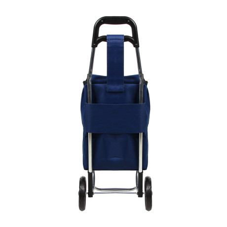 Тележка + сумка тм VETTA, ткань оксфорд, до 10кг, 33х26х82см, 16л, колеса ЭВА d13см