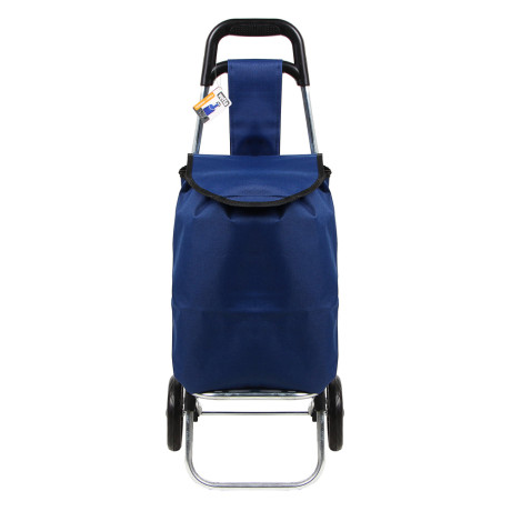 Тележка + сумка тм VETTA, ткань оксфорд, до 10кг, 33х26х82см, 16л, колеса ЭВА d13см