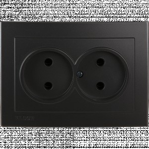 Nilson роз. 2 мест. СУ, TOURAN, metallic, чёрный глянец 24221024