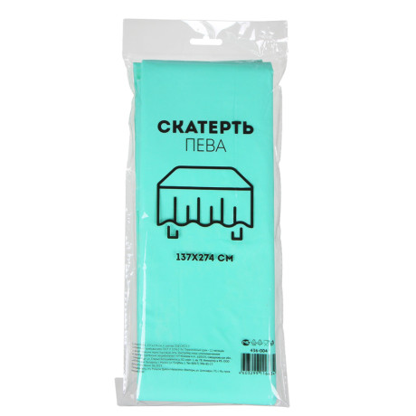 Скатерть ПЕВА, 137х274см, 6 цветов