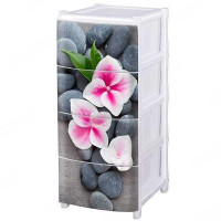 Комод 4-секционный &quot;Орхидея&quot; Эльфпласт 439