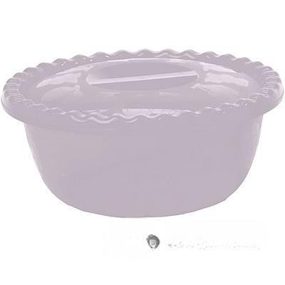 Миска круглая 3л с крышкой Чайная Роза М1316(35)