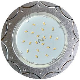 Ecola GX53 H4 DL5384 св-к Звезда Матовый Хром/Алюм. 20x110 FC5384ECB (10!)