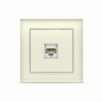 UNIVersal Бриллиант роз. компьют. СУ 1 мест. сл. кость (керам. осн., RG45) 7948820