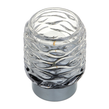 Светильник LED, 8.7х8.7х12 см, металл, стекло, 2xААА, арт.1