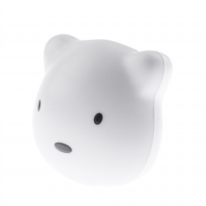 ЭРА ночник св/д NLED-465-1W белый МИШКА 3 режима (3K-4K-6K) Li акк, USB каб, магнитное крепление 795