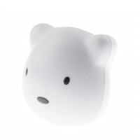 ЭРА ночник св/д NLED-465-1W белый МИШКА 3 режима (3K-4K-6K) Li акк, USB каб, магнитное крепление 795