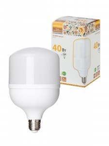 TDM Лампа св/д высокомощ. 40W 4000К 4K E27 230V 114x183мм НАРОДНАЯ SQ0340-1644