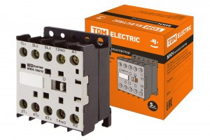 TDM контактор МКН-10610 6А 24В 1НО