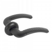 Комплект ручек кругл.основ. ABS пластик СТАНДАРТ P26 BL матов. черный квадрат 140 мм