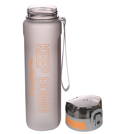 SILAPRO MAX Бутылка спортивная с замком, ULTIMATE GREY, 900мл, PC