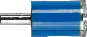 Сверло ЗУБР алмазное трубчатое по стеклу, зерно 100, 22мм