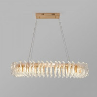 Bogate&#039;s Люстра 47W 4000K 4K 3524lm 920х360х900 мет.зол./прозр. Farfalla 90376/1 Умный дом a065731